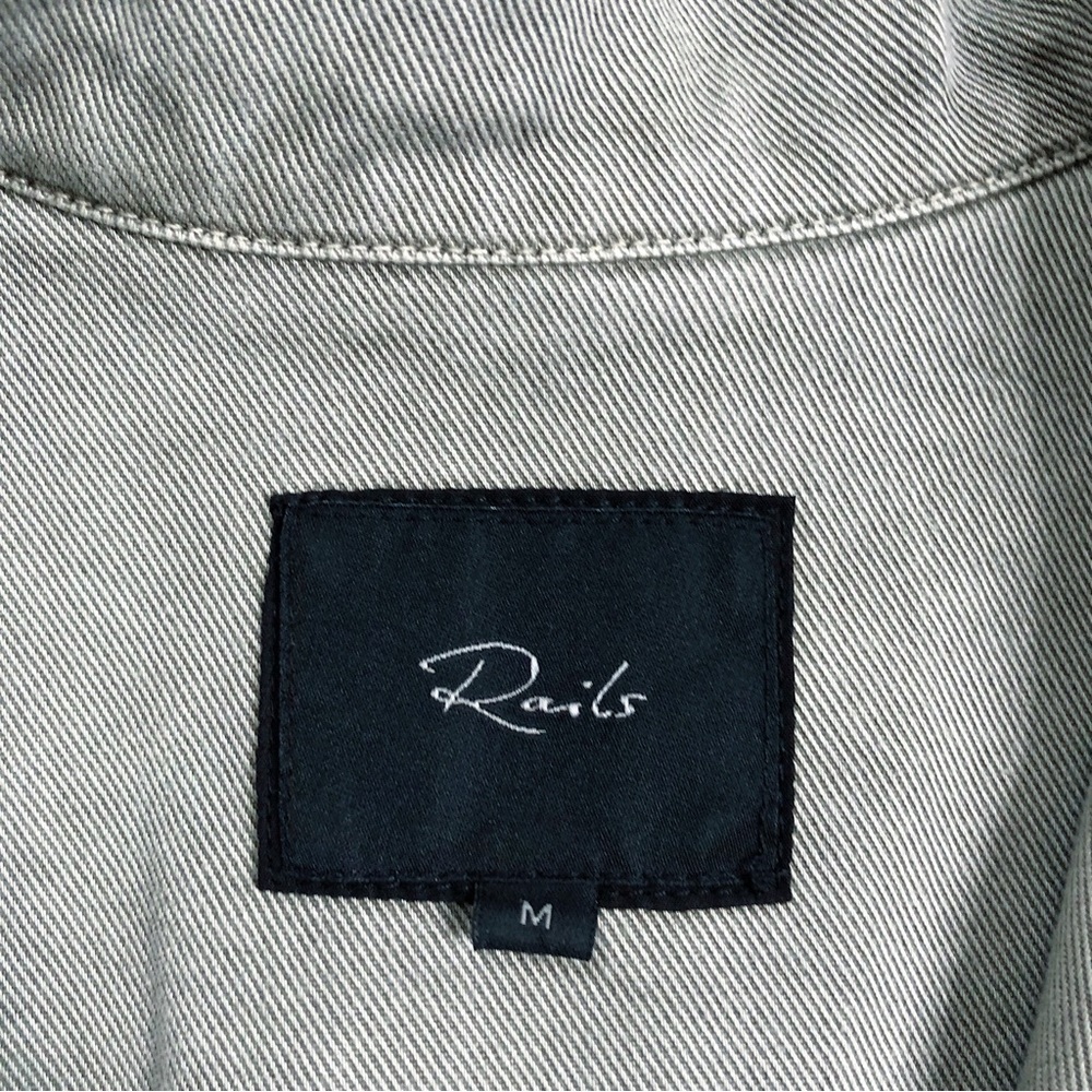 Rails Effie Utility Romper Shortalls Playsuit Sea… - image 6